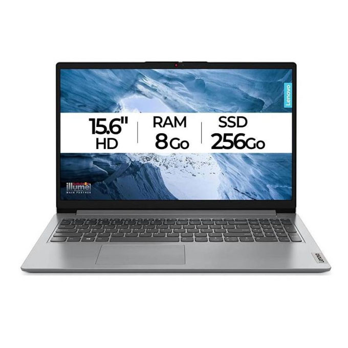 82LX00EAFG : Pc Portable LENOVO IP1-15IJL7 Celeron N4500 8Go 256Go SSD Gris Windows 82LX00EAFG