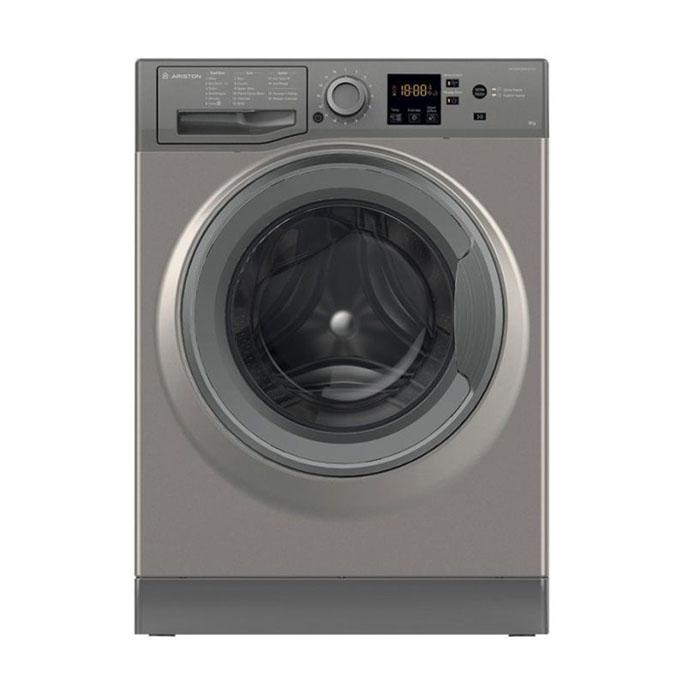 353AME723 : Machine à Laver Automatique ARISTON Frontale NS-723U-GG-EX 7Kg  Silver