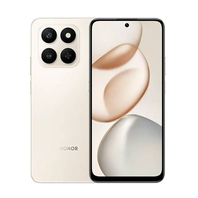 6936520876853 : Smartphone HONOR X7D 5G 8Go 256Go Desert Gold