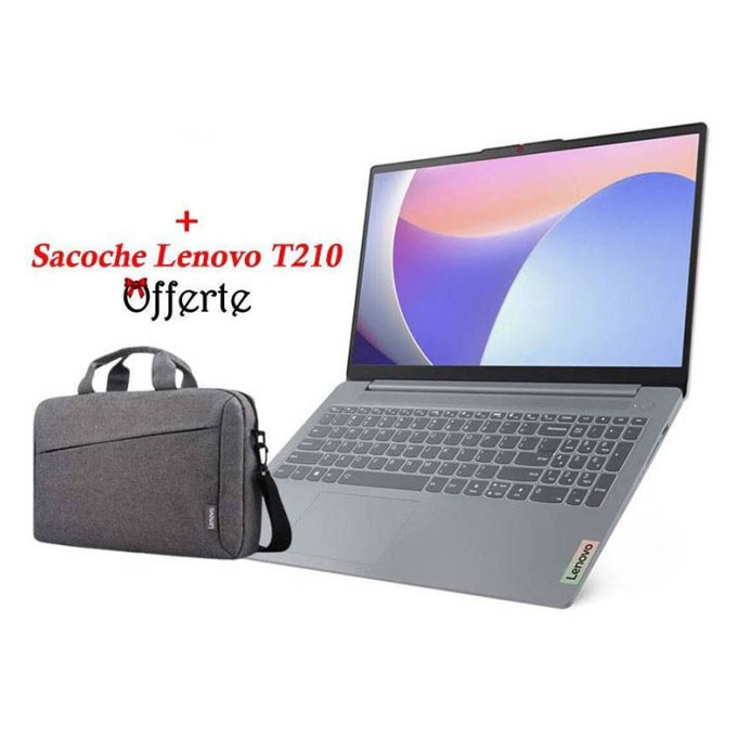 82X700EHFG : Pc Portable LENOVO IPS3-15IRU8 I3-1315U 8Go 512Go SSD Gris Windows 82X700EHFG